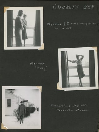 Photo Album of a Women&rsquo;s Air Force Airman Training with the Newly Racially Integrated 3345th Technical Training Squadron During the Korean War.