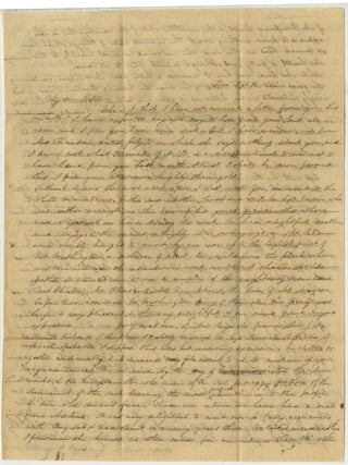 Item #List38138 1843 Letter from a Returned Missionary Wife to Beirut, Discussing American Board...
