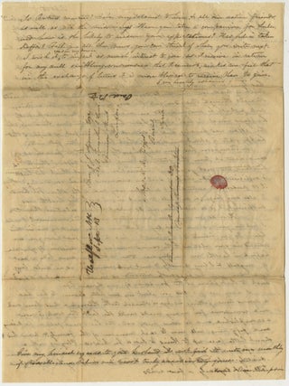 1843 Letter from a Returned Missionary Wife to Beirut, Discussing American Board Politics, Women Missionaries, and &ldquo;the internal state of things&rdquo; in the Syria Mission.