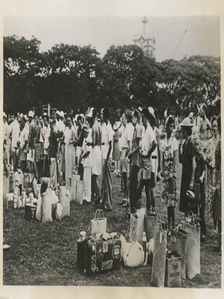 Item #List38144 Photograph Allegedly Taken by a Japanese Serviceman of Inmates at the Santo Tomas...