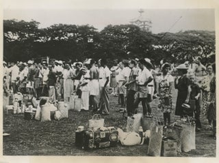 Item #List38144 Photograph Allegedly Taken by a Japanese Serviceman of Inmates at the Santo Tomas...