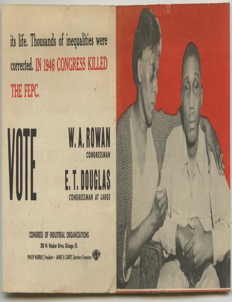 Item #List3816 In the year of our Lord 1946 the eyes of Isaac Woodard, veteran, were gouged in punishment for being a Negro. African-Americana &ndash; Illinois &ndash; Progressive Politics.