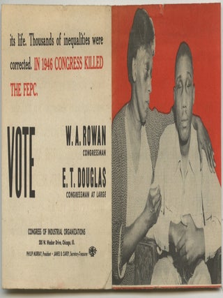 Item #List3816 In the year of our Lord 1946 the eyes of Isaac Woodard, veteran, were gouged in...