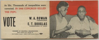 Item #List3816 In the year of our Lord 1946 the eyes of Isaac Woodard, veteran, were gouged in...