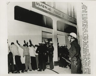 Item #List3829 1965 Press Photo of Police Raiding Muhammad’s Mosque of Islam No. 27 Shortly...