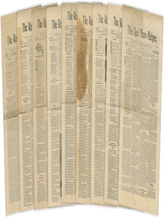 Item #List3876 The Red Man and Helper. [Nine Issues]. Indigenous History &ndash; Carlisle School,...
