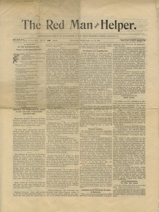 The Red Man and Helper. [Nine Issues]