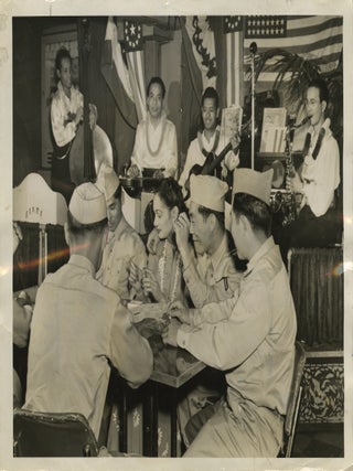 Item #List3886 Press Photo of Japanese-American Soldiers of the 100th Infantry Battalion at Fort...