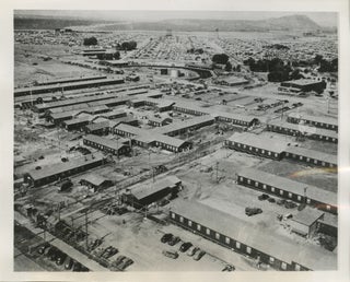 Item #List3892 1945 Aerial Photograph of Worker Housing at the Hanford Nuclear Site. Manhattan...