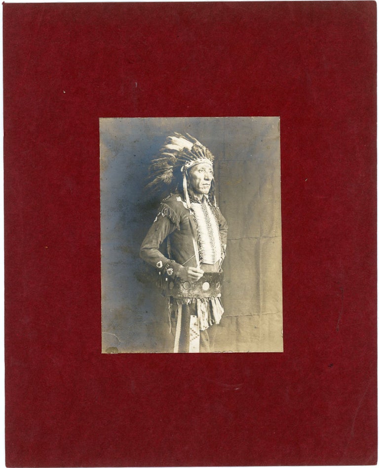 Item #List411 Seven Photographs of Crow including White Swan, Little Bear and One Star, c. 1900-1905. American Indians, Photographer Unknown, Crow.