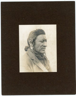 Seven Photographs of Crow including White Swan, Little Bear and One Star, c. 1900-1905.