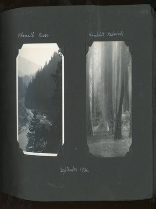 Item #List516 Album of Photographs of a Couple and their German Shepherds, Enjoying Decades of...
